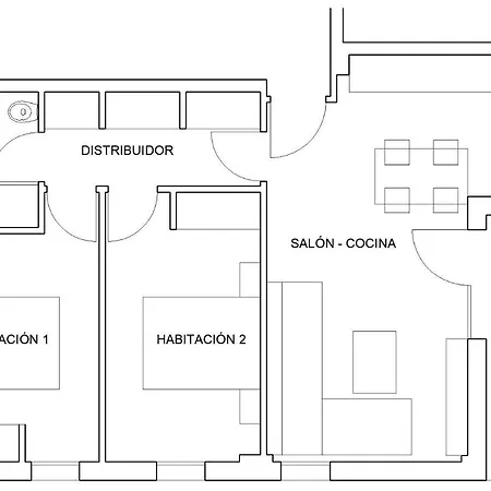 Apartman El Mirador De Playa Langosteira, Finisterre